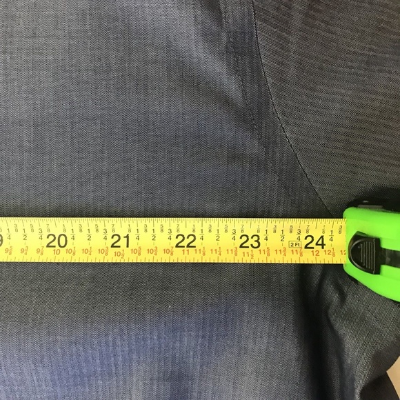 Calvin Klein Steel Non Iron Smoky Blue Long Sleeve - Picture 4 of 7